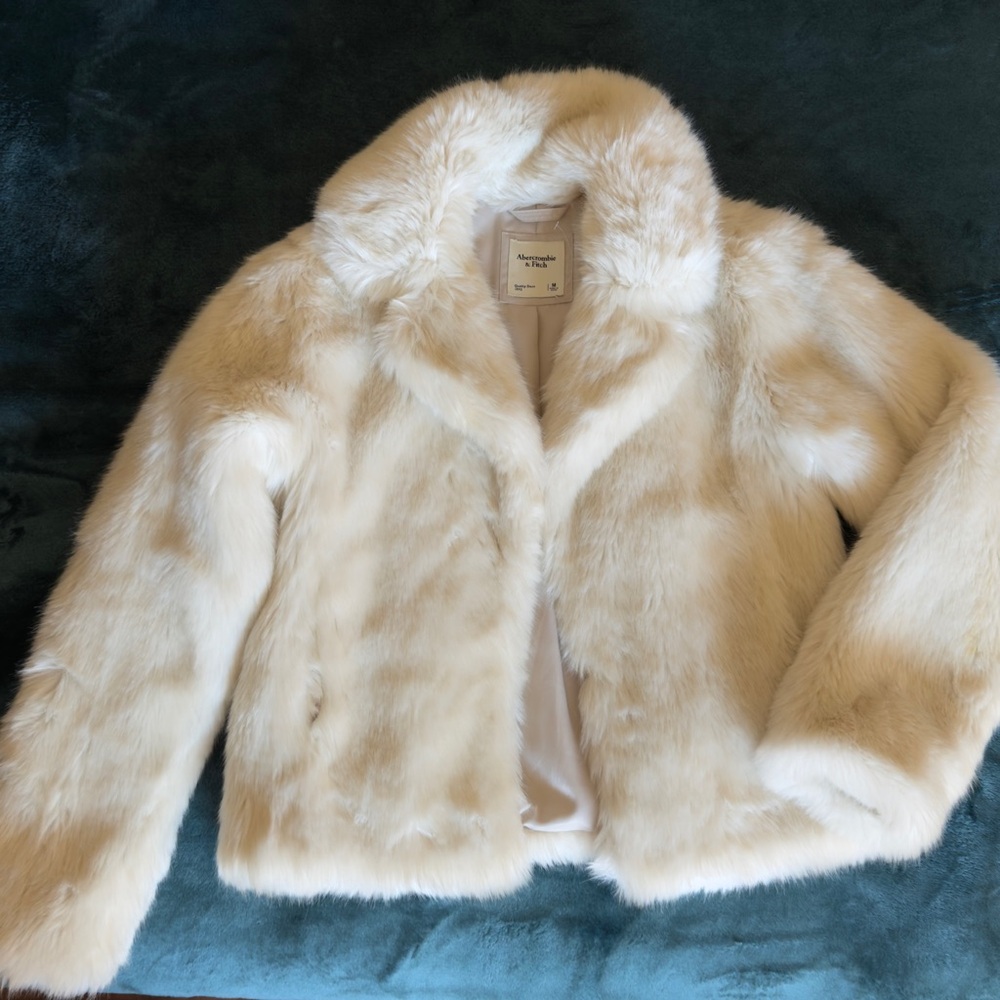 Faux fur jacket